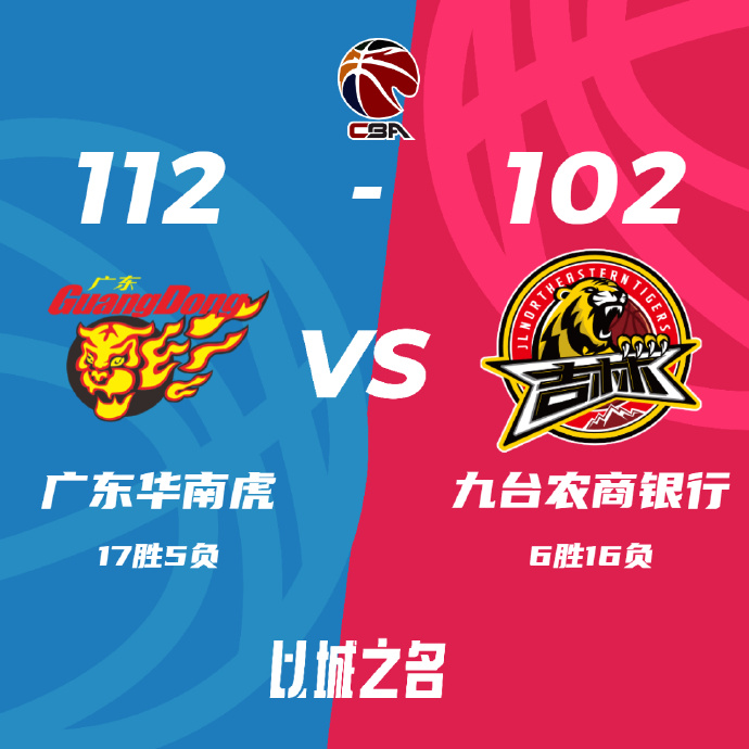 12月27日 CBA常规赛 广东vs吉林 全场录像