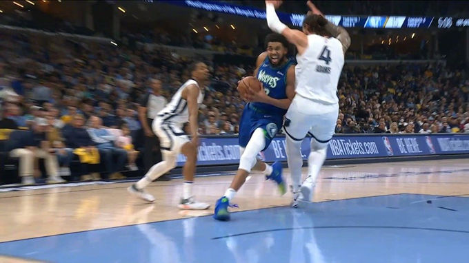 2022.4.17NBA录像回放高清 森林狼vs灰熊
