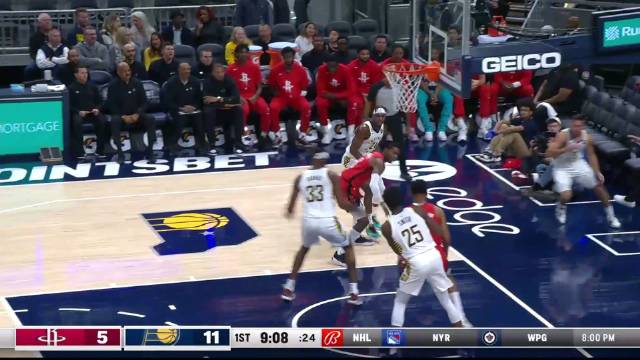 2022.10.15NBA录像回放高清 火箭vs步行者