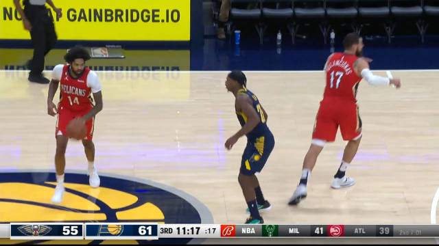 2022.11.8NBA全场录像回放 鹈鹕vs步行者