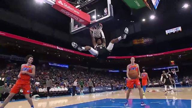 2022.11.10NBA录像回放高清 雄鹿vs雷霆