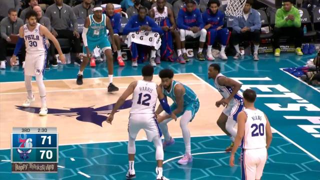 2022.11.24NBA录像回放高清 76人vs黄蜂