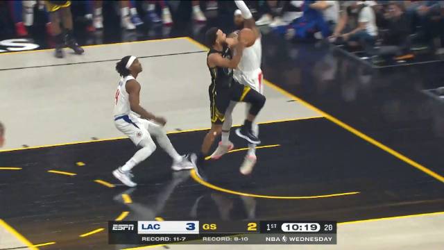 2022.11.24NBA录像回放高清 快船vs勇士