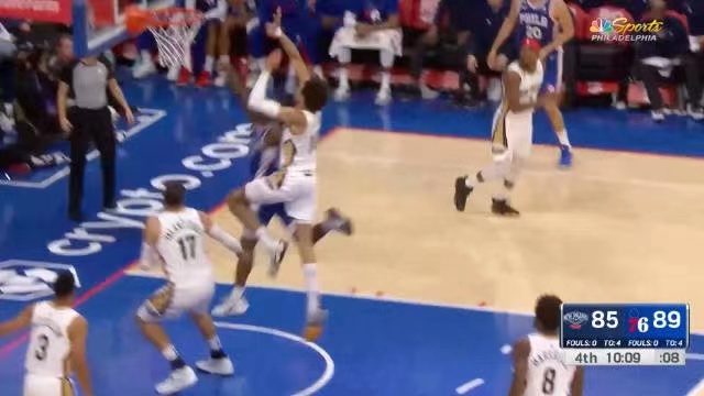 2023.1.3NBA录像回放高清 鹈鹕vs76人