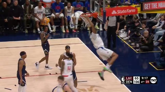 2023.1.6NBA全场录像回放 快船vs掘金