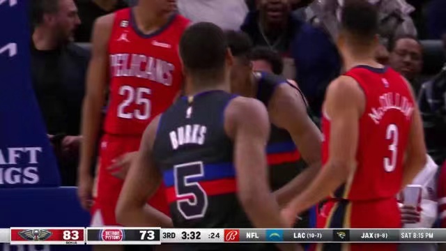 2023.1.14NBA全场录像回放 鹈鹕vs活塞