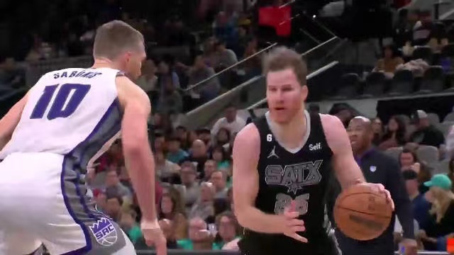 2023.1.16NBA全场录像回放 国王vs马刺