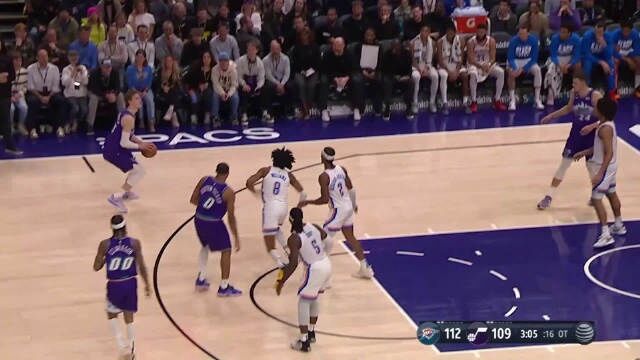 2023.2.24NBA录像回放高清 雷霆vs爵士