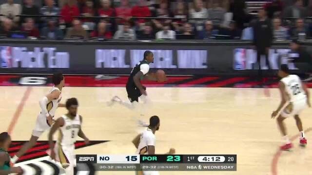 2023.3.2NBA录像回放高清 鹈鹕vs开拓者