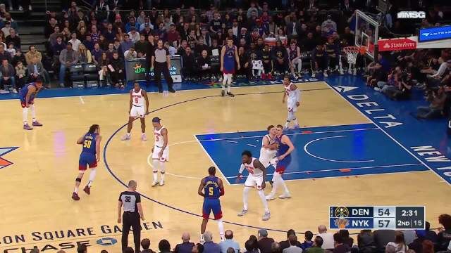 2023.3.19NBA全场录像回放 掘金vs尼克斯
