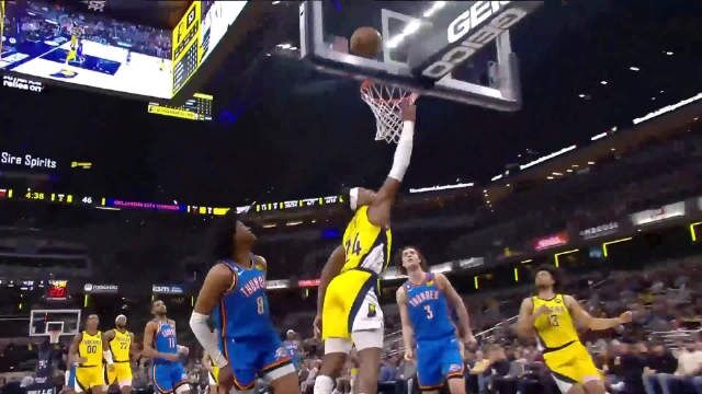 2023.4.1NBA录像回放高清 雷霆vs步行者