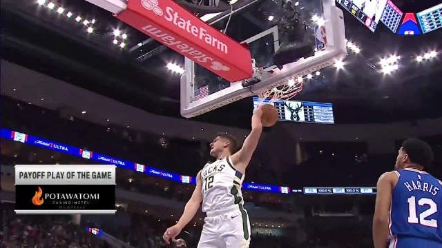 2023.4.3NBA录像回放高清 76人vs雄鹿