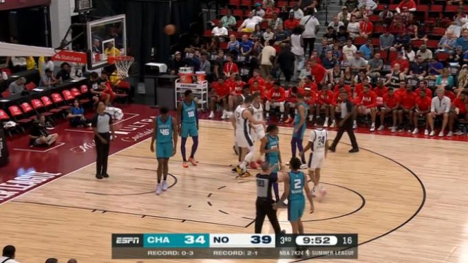 2023.7.14NBA全场录像回放 黄蜂vs鹈鹕