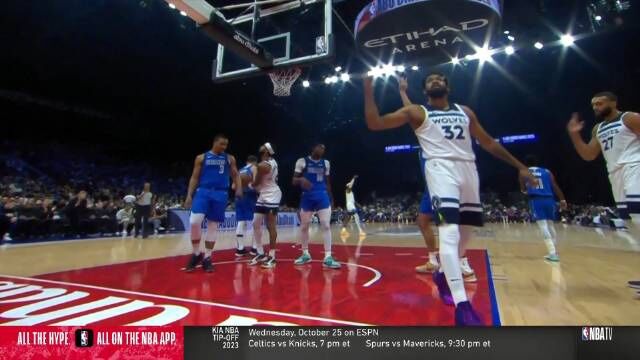 2023.10.6NBA录像回放高清 独行侠vs森林狼