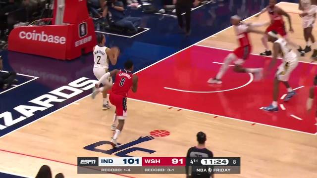 2022.10.29NBA录像高清回放 步行者vs奇才 免费更新