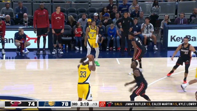 2022.11.5NBA录像回放 热火vs步行者 免费更新