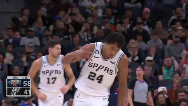 2022.11.24NBA录像回放 鹈鹕vs马刺 免费更新
