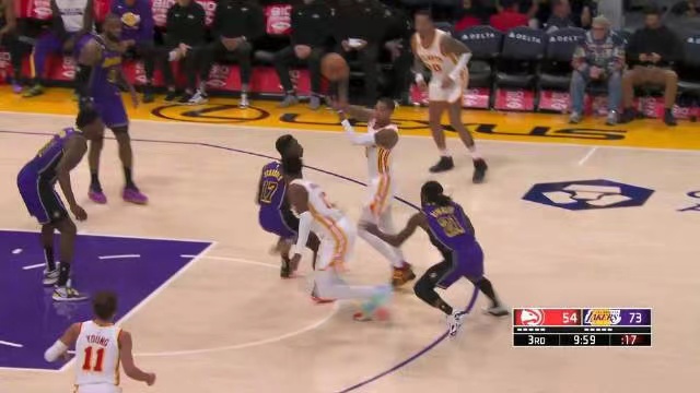 2023.1.7NBA录像回放 老鹰vs湖人 免费更新