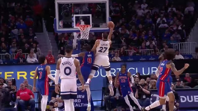 2023.1.12NBA录像高清回放 森林狼vs活塞 免费更新