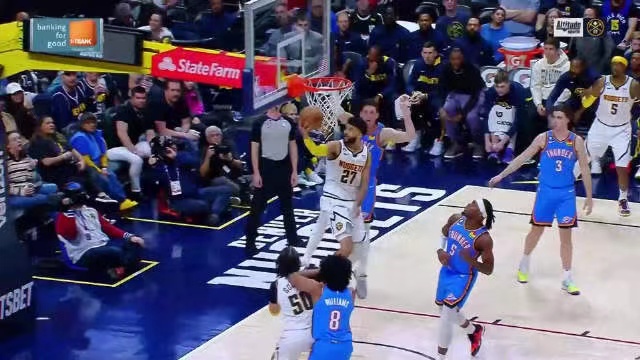 2023.1.23NBA录像回放 雷霆vs掘金 免费更新