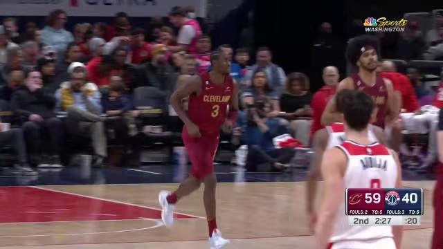 2023.2.7NBA录像高清回放 骑士vs奇才 免费更新