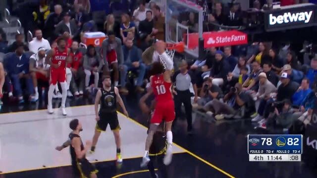 2023.3.4NBA录像回放 鹈鹕vs勇士 免费更新